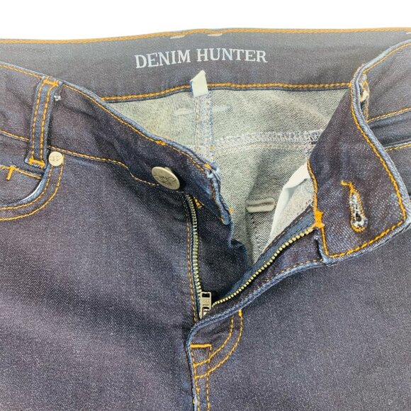 Dark blue wash womens denim jeans for women by Denim Hunter size 28 - Picture 5 of 16